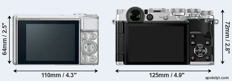 Comparison SX730 or PEN-F rear