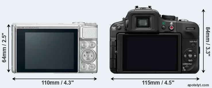 Comparison SX730 or G3 rear