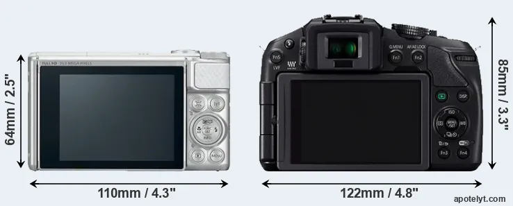 Comparison SX730 or G6 rear