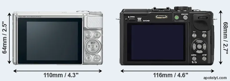 Comparison SX730 or GX1 rear