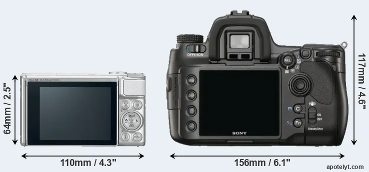 Comparison SX730 or A900 rear