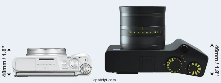 Compare SX730 versus ZX1 top