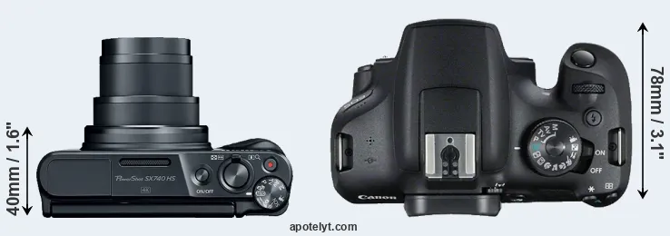 Compare SX740 versus T7 top