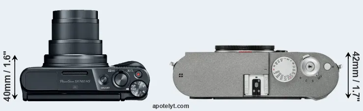 Compare SX740 versus M-E Typ 240 top