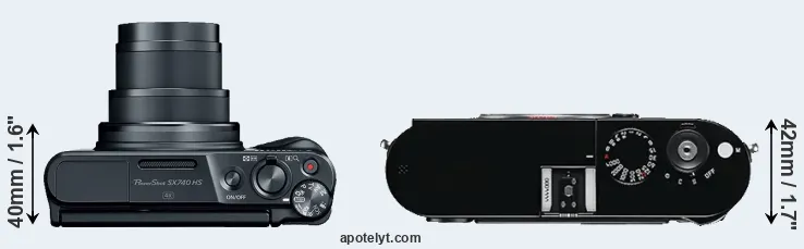 Compare SX740 versus M Typ 240 top
