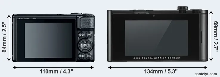 Comparison SX740 or TL2 rear
