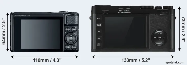Comparison SX740 or X Typ 113 rear