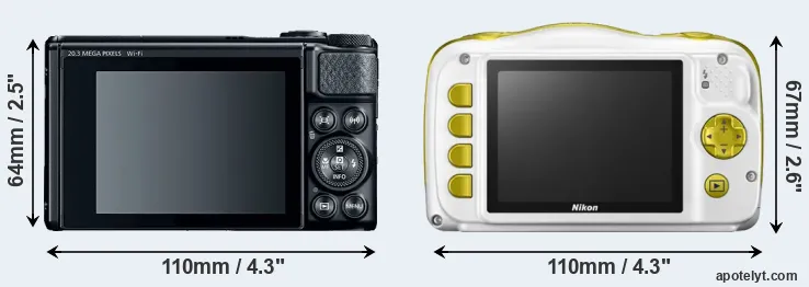 Comparison SX740 or W150 rear