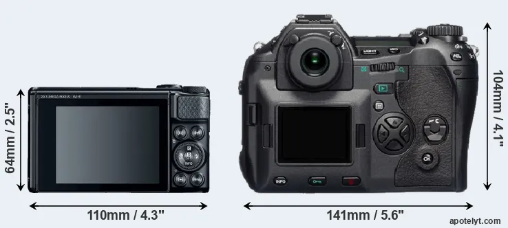 Comparison SX740 or E-1 rear