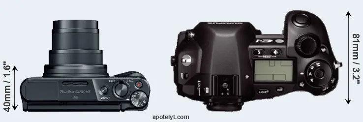 Compare SX740 versus E-1 top