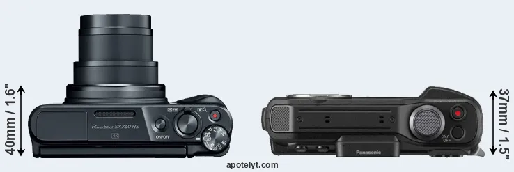Compare SX740 versus FT7 top