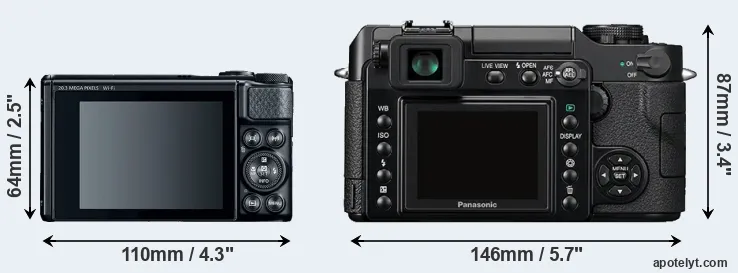 Comparison SX740 or L1 rear