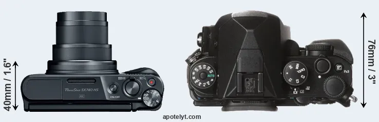 Compare SX740 versus KP top