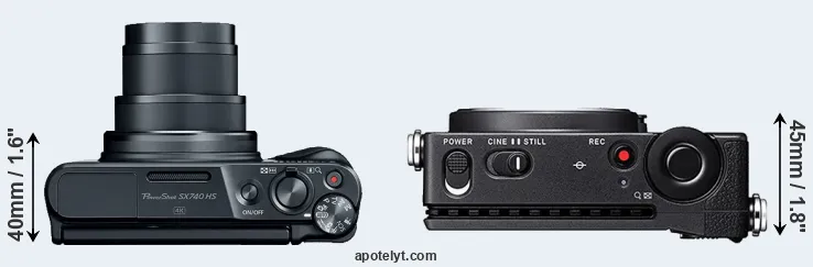 Compare SX740 versus fp top
