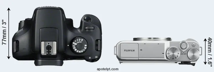 Compare T100 versus X-A10 top