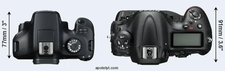 Compare T100 versus D4S top