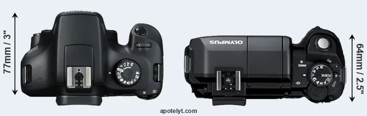 Compare T100 versus E-300 top