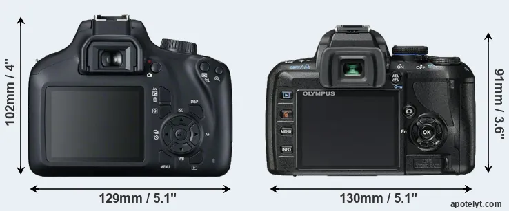Comparison T100 or E-450 rear