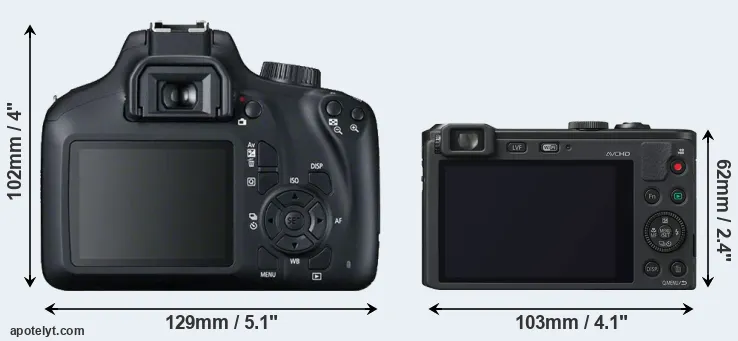Comparison T100 or LF1 rear