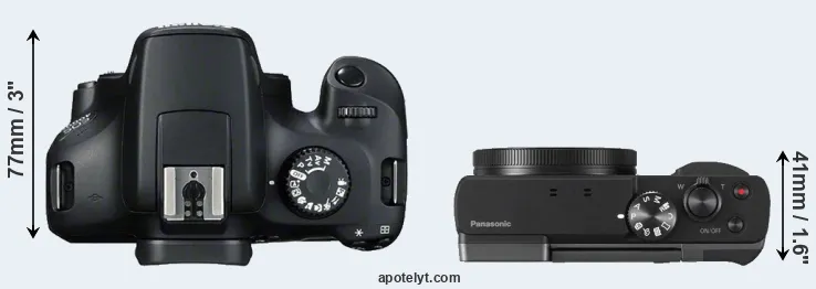 Compare T100 versus ZS70 top