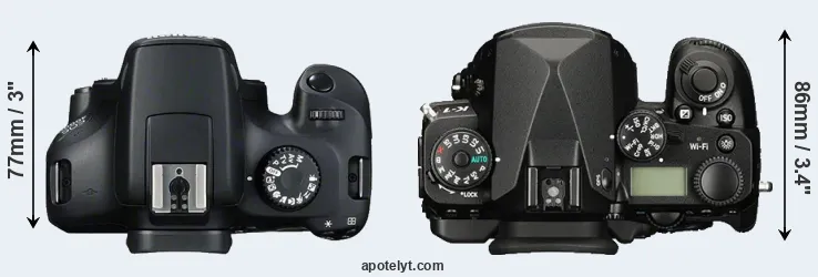 Compare T100 versus K-1 top