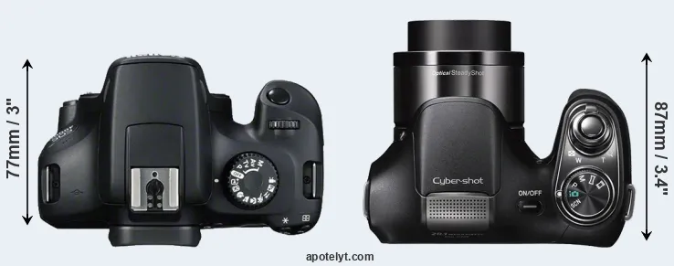 Compare T100 versus H200 top