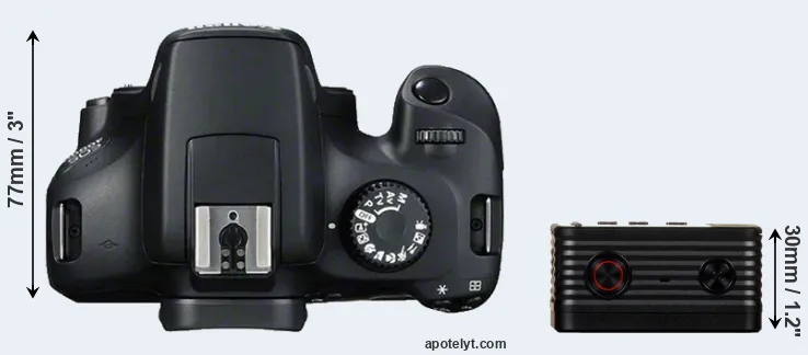 Compare T100 versus RX0 top