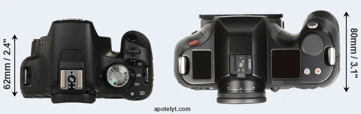 Compare T1i versus S Typ 007 top