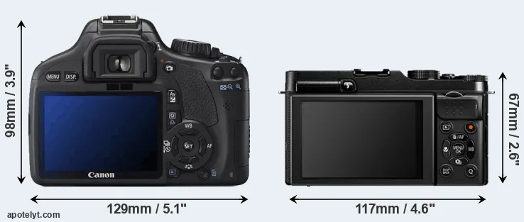 Comparison T2i or X-A1 rear