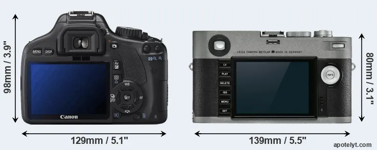 Comparison T2i or M-E Typ 240 rear