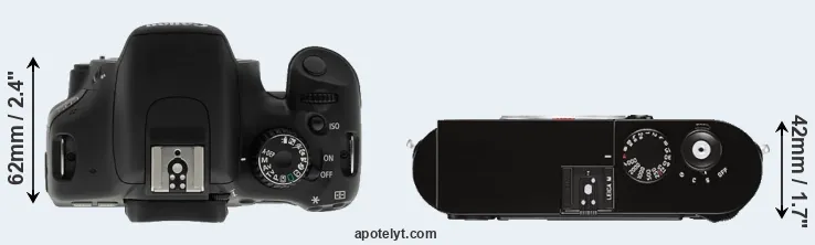 Compare T2i versus M Typ 262 top