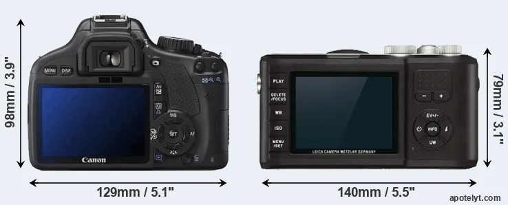 Comparison T2i or X-U Typ 113 rear