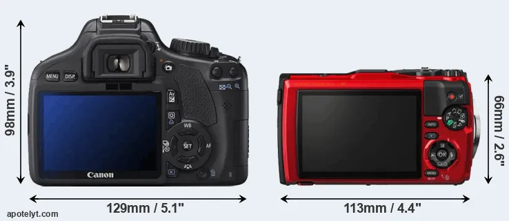 Comparison T2i or TG-5 rear