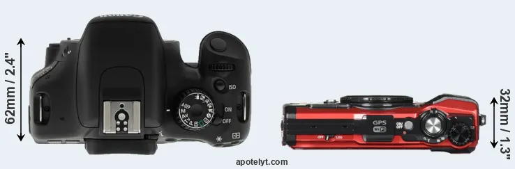 Compare T2i versus TG-5 top