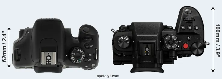 Compare T2i versus GH6 top