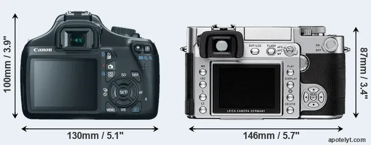 Comparison T3 or Digilux 3 rear