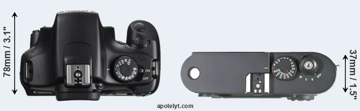 Compare T3 versus M8 top