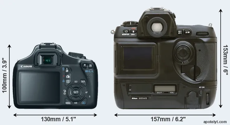 Comparison T3 or D1 rear