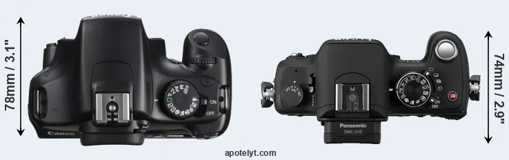 Compare T3 versus G10 top