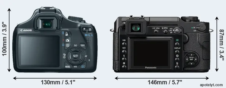 Comparison T3 or L1 rear