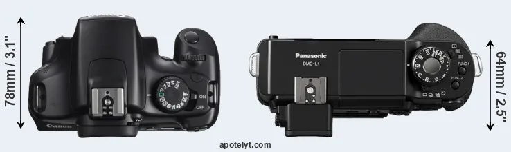Compare T3 versus L1 top