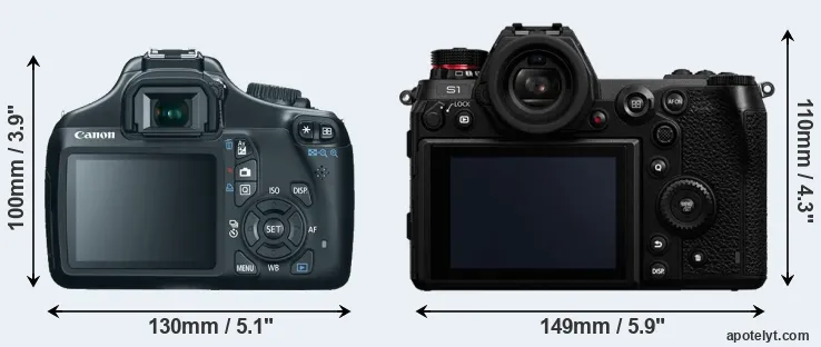 Comparison T3 or S1 rear