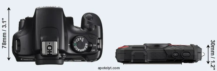 Compare T3 versus WG-60 top