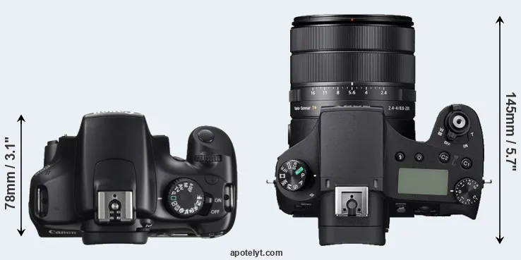 Compare T3 versus RX10 IV top