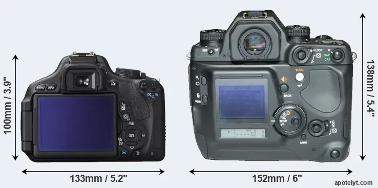 Comparison T3i or N Digital rear