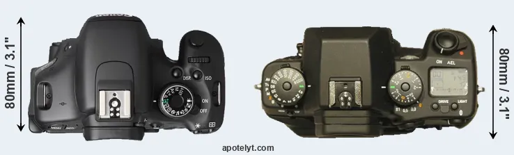 Compare T3i versus N Digital top