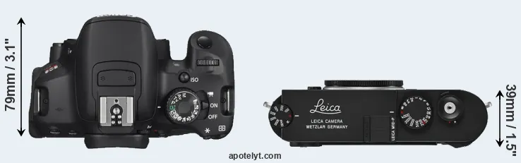 Compare T4i versus M10-P top