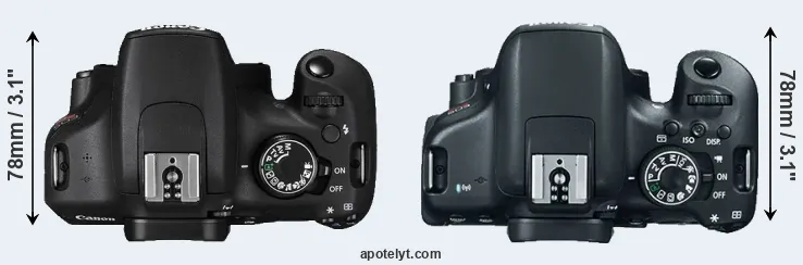 Compare T5 versus T6i top