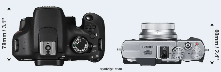 Compare T5 versus X30 top