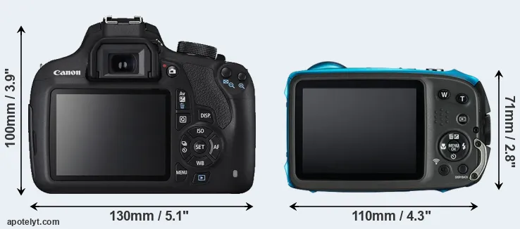Comparison T5 or XP130 rear